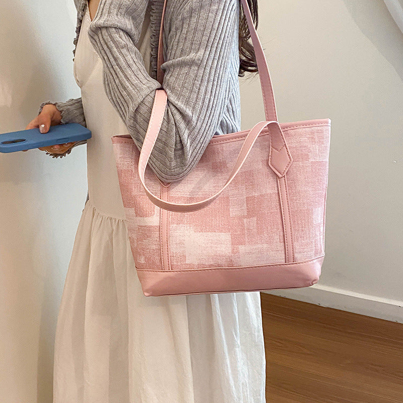 WoStylish Textured Utility Tote Bag Bowlift