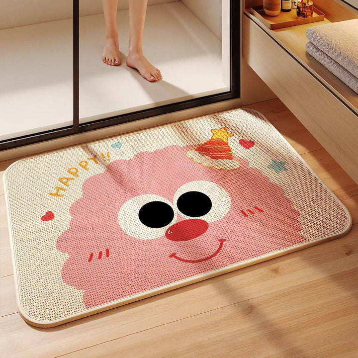 Decorative Bath Mat Bowlift