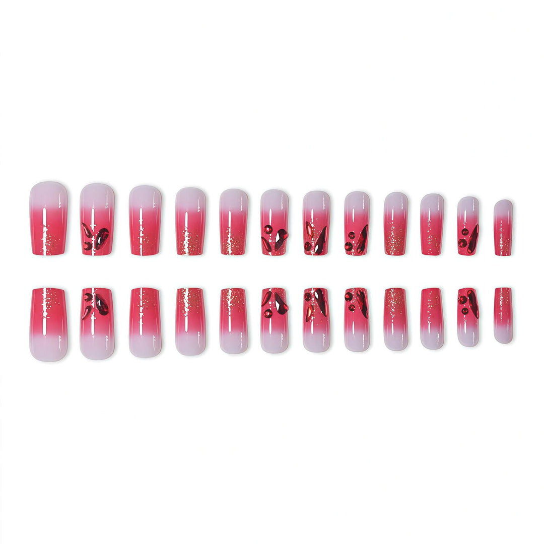 Artistic Decorative Gel Nail Extensions Bowlift