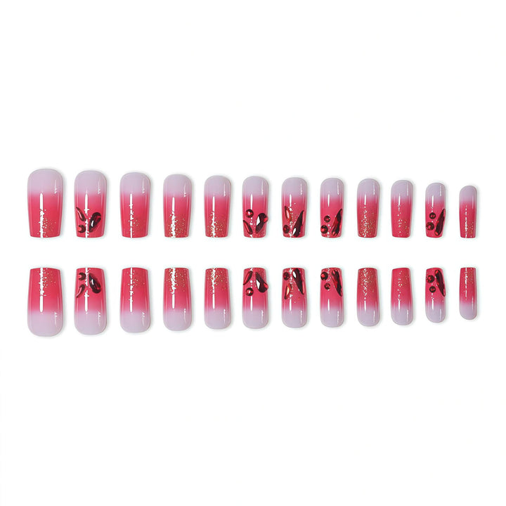 Artistic Decorative Gel Nail Extensions Bowlift
