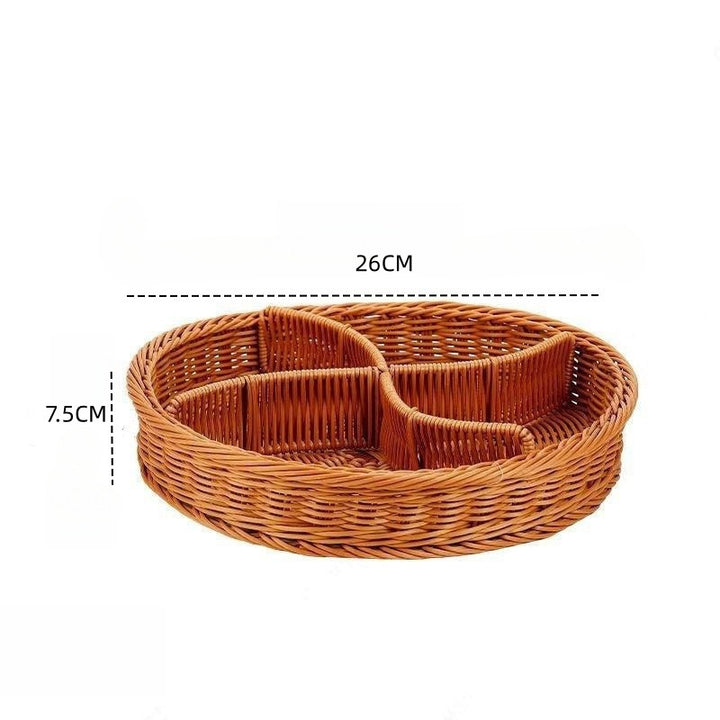 Ladies Elegant Tiered Basket with Dividers Bowlift