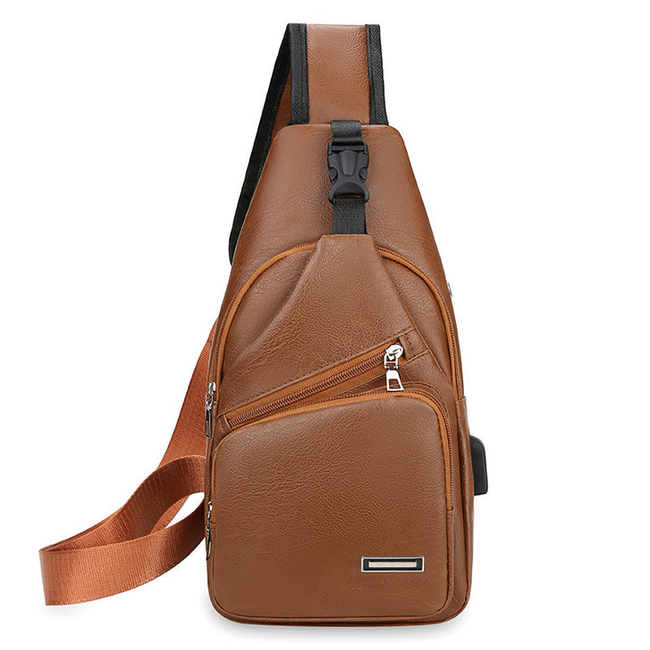 Multi-Compartment Stylish Sling Bag Bowlift