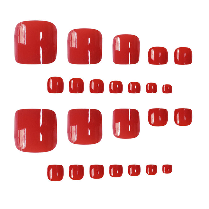 Glossy Nail Art Press-On Set Bowlift