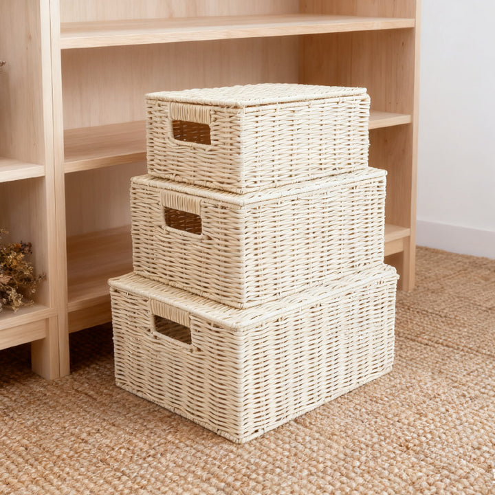 Women's set of decorative storage baskets Bowlift