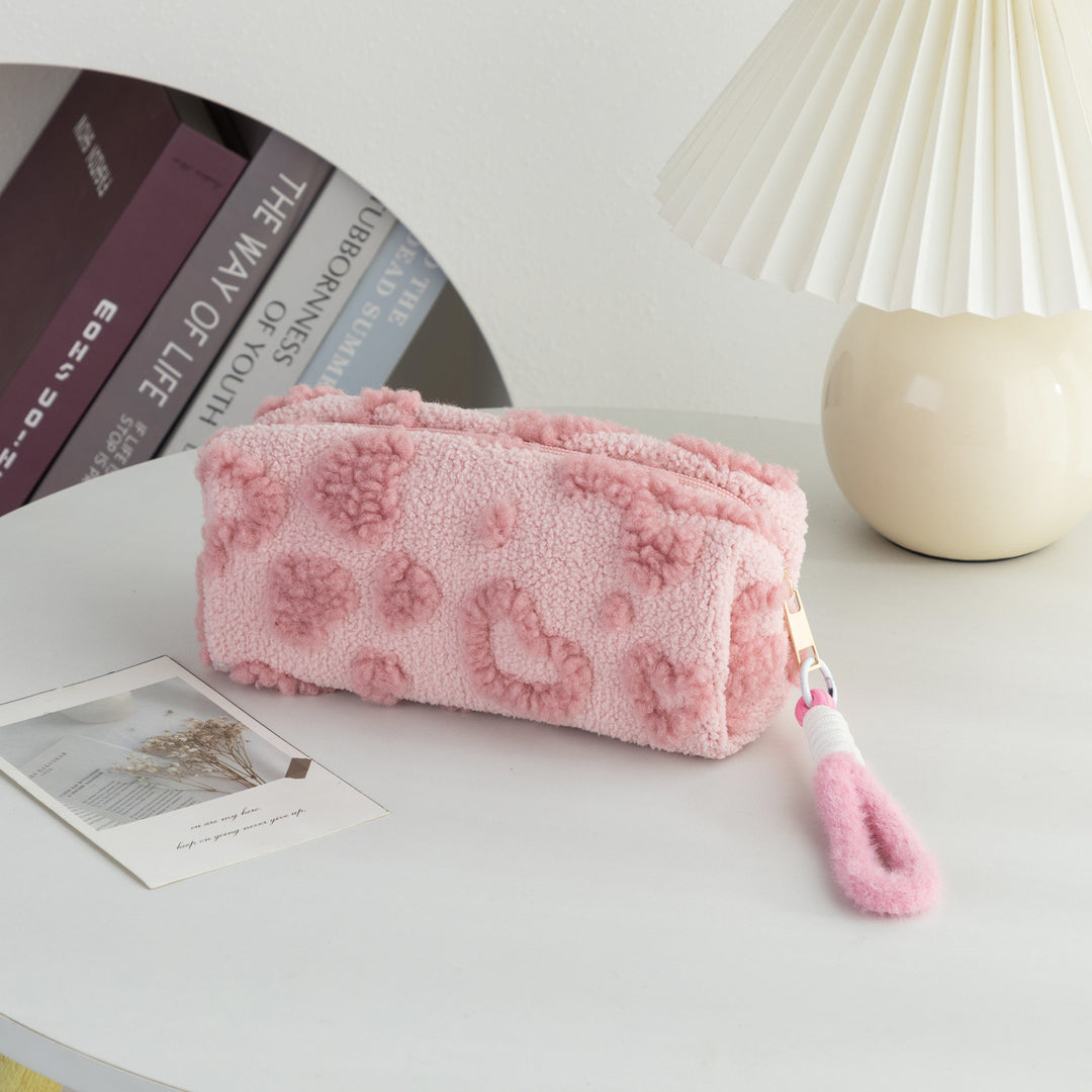 Plush Textured Pencil Case Bowlift