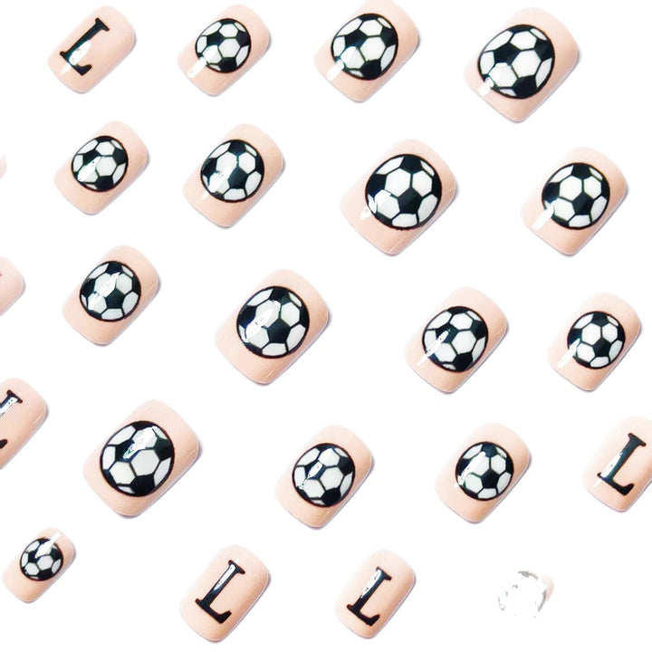 Sporty Themed Nail Art Design Bowlift