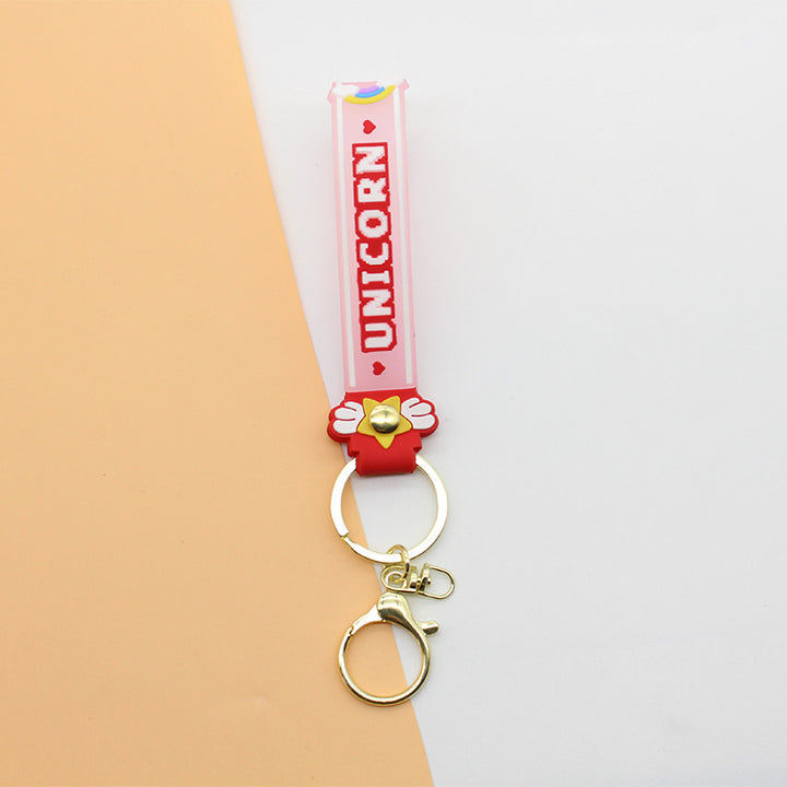 Unisex keychain in unicorn design Bowlift