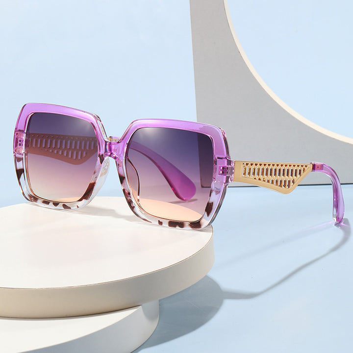 Women's Luxury Sunglasses with Fashionable Structured Frame Bowlift