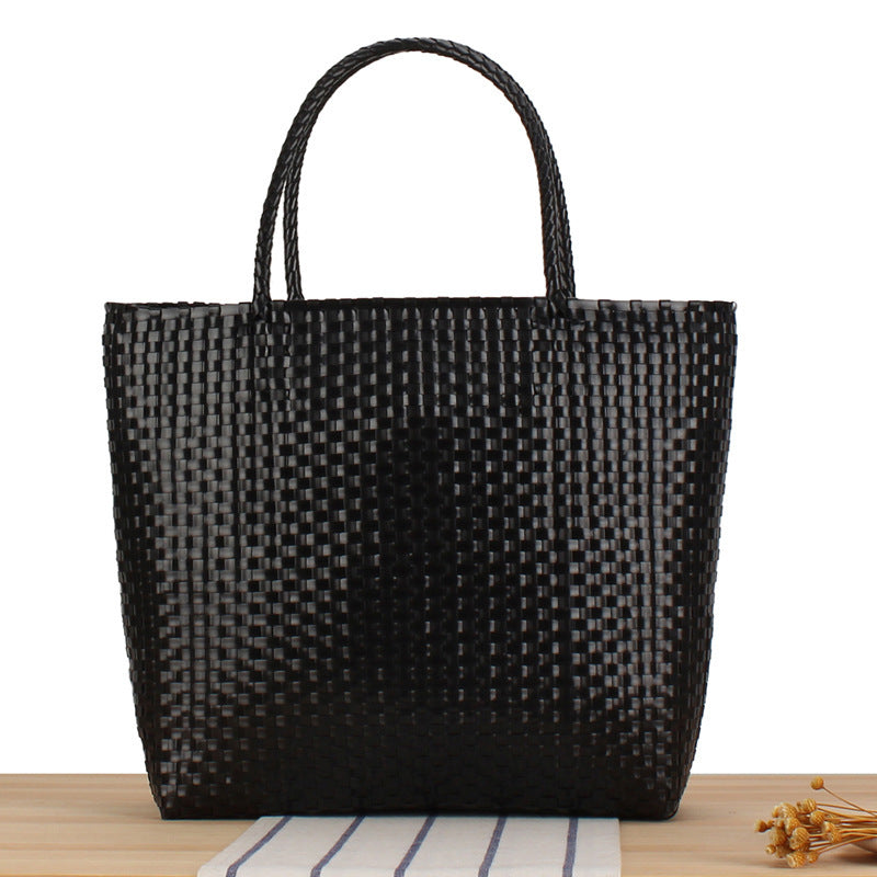 Stylish Beach Bag Made of High-Quality Woven Material Bowlift