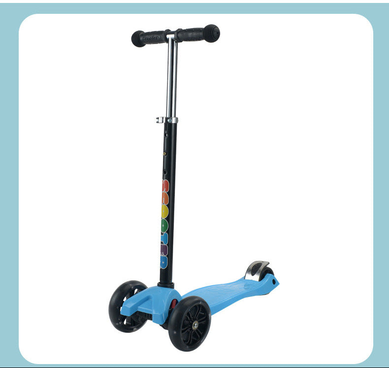 Lean-to-Steer Glider Scooter Bowlift