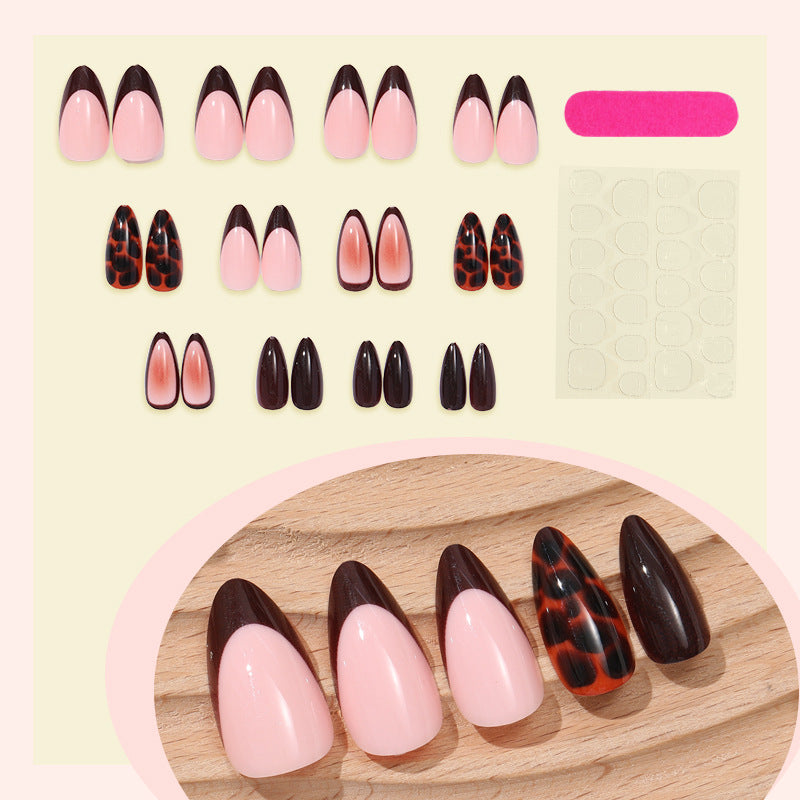 Stylish Artistically Designed Press-On Nails Bowlift