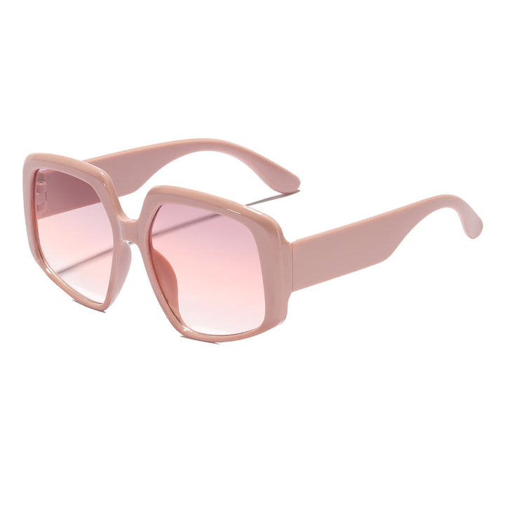 Women's fashionable square sunglasses with luxurious frame Bowlift