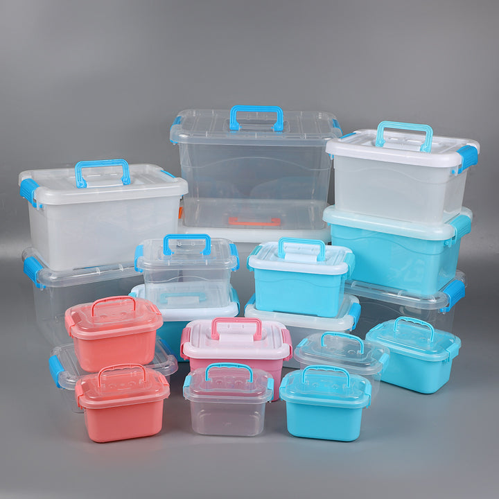 Transparent Craft Storage Container Bowlift