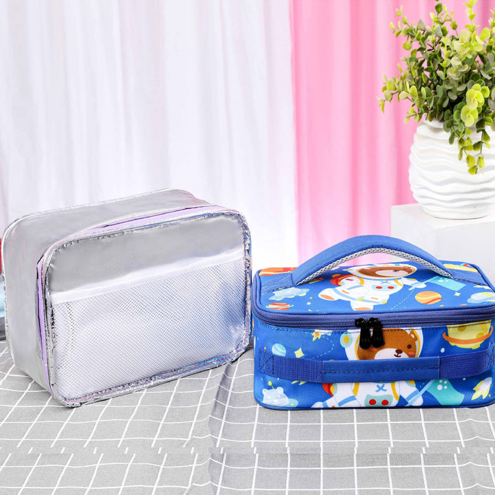 Cartoon-Themed Insulated Lunch Bag Bowlift