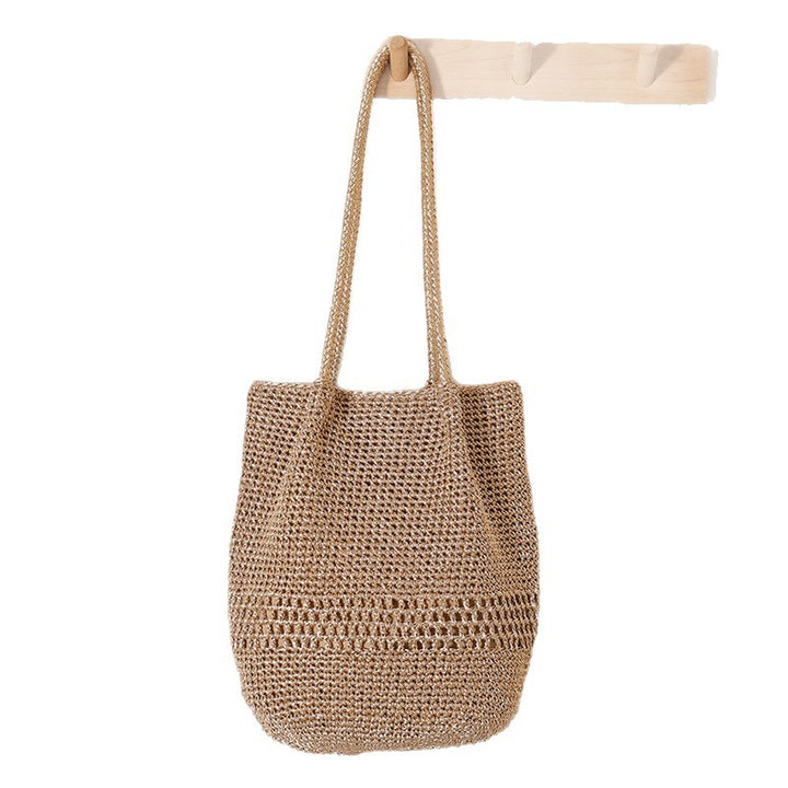Lightweight and Breathable Macrame Tote Bag Bowlift