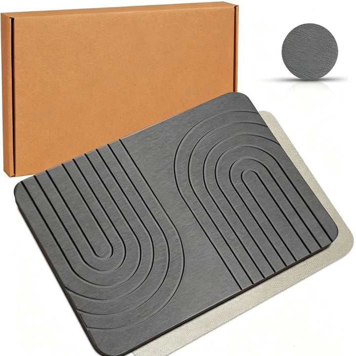 Ergonomic Dish Draining Mat