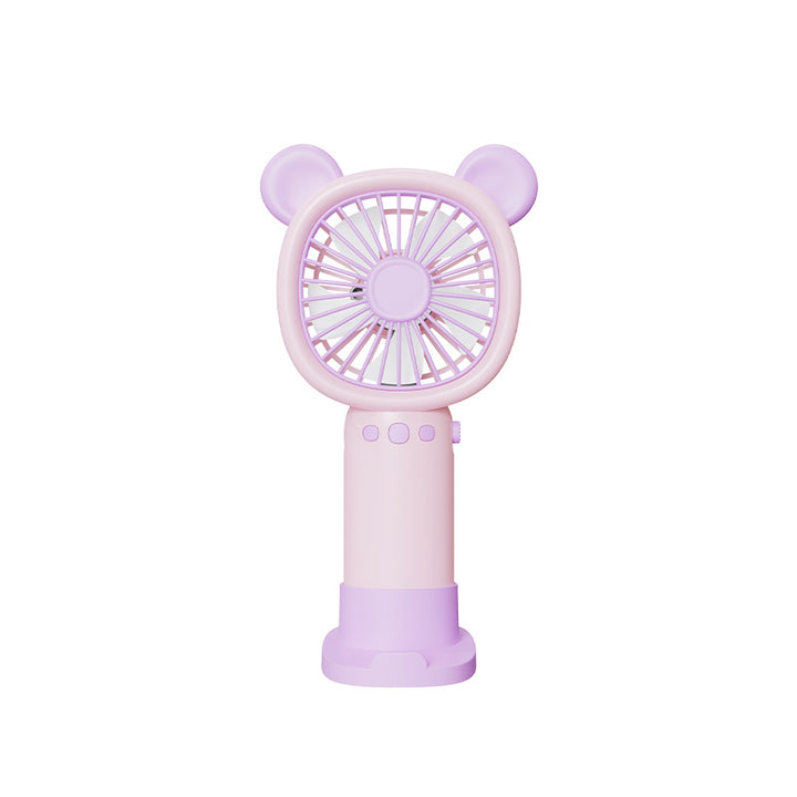 Ladies Portable Hand Fan Bowlift