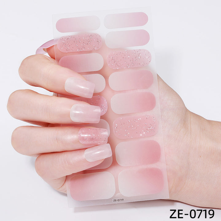 Artistic Press-On Nail Wraps