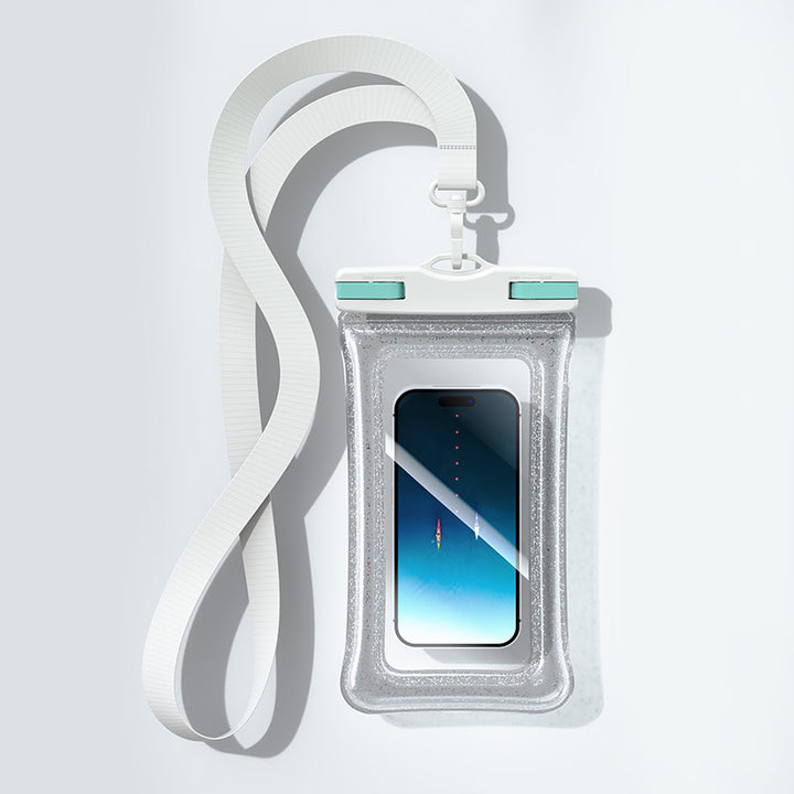 Universal Submersible Smartphone Dry Bag with Touchscreen Window and Adjustable Neck Strap Bowlift