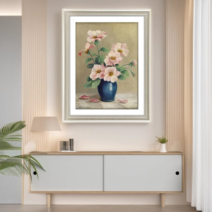Vintage Floral Still Life Wall Art