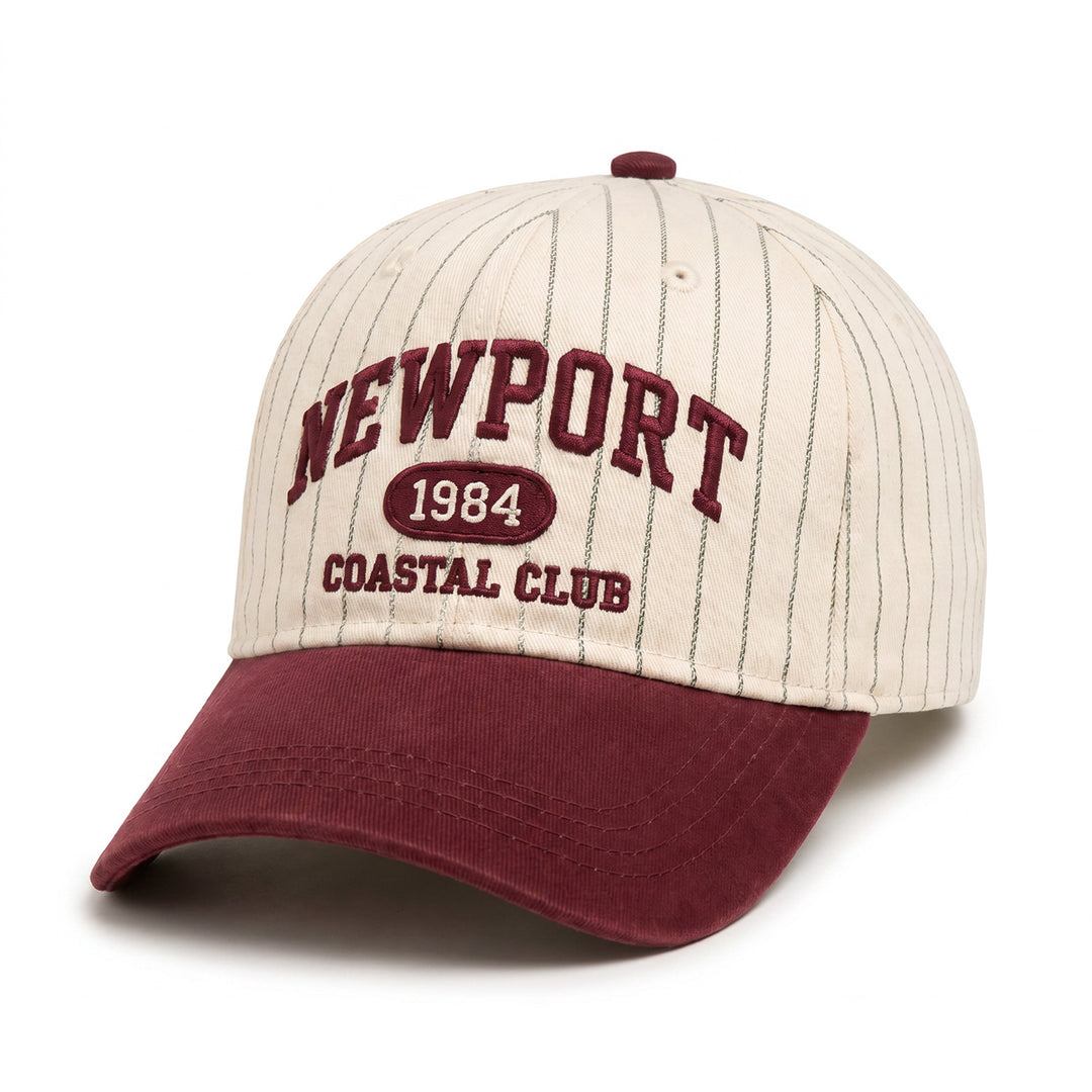 Women's casual and stylish cap with striped pattern Bowlift