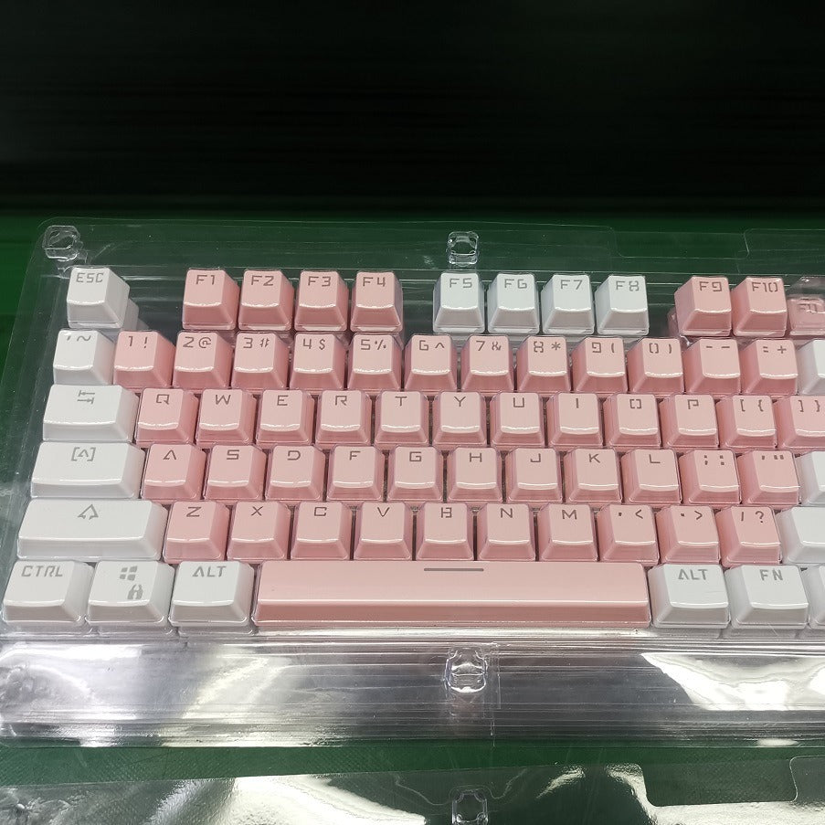 Mechanical gaming keyboard with retro-futuristic design Bowlift