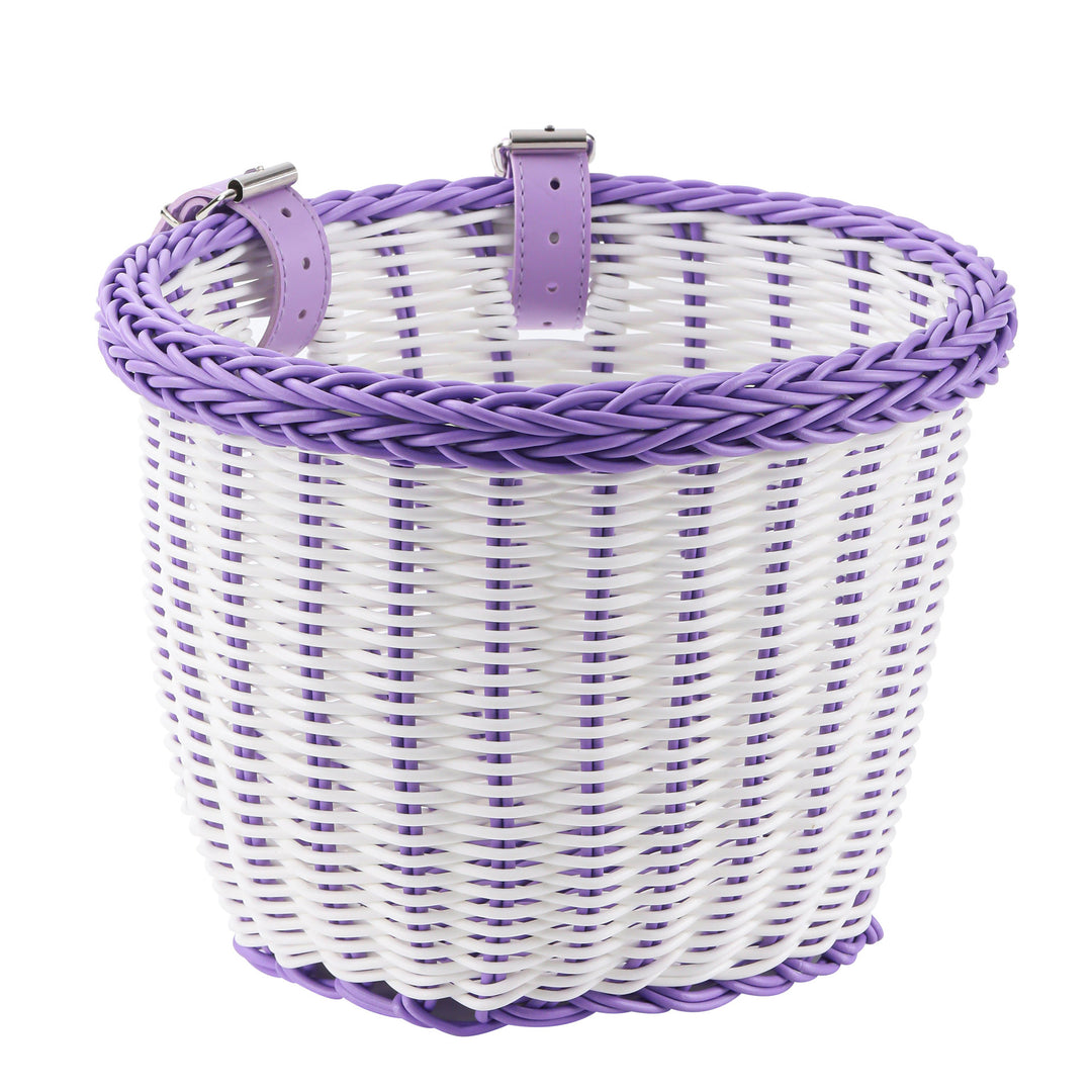 Women Handmade Basket with Colorful Design Bowlift