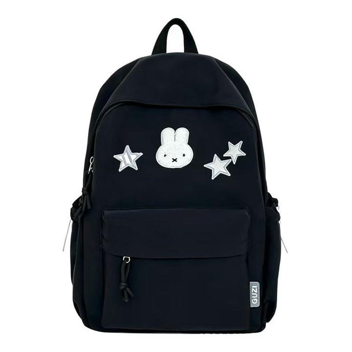 Charming Character-Embroidered Backpack Bowlift