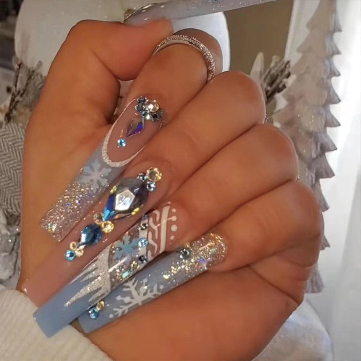Artful Glitter Nail Art Bowlift