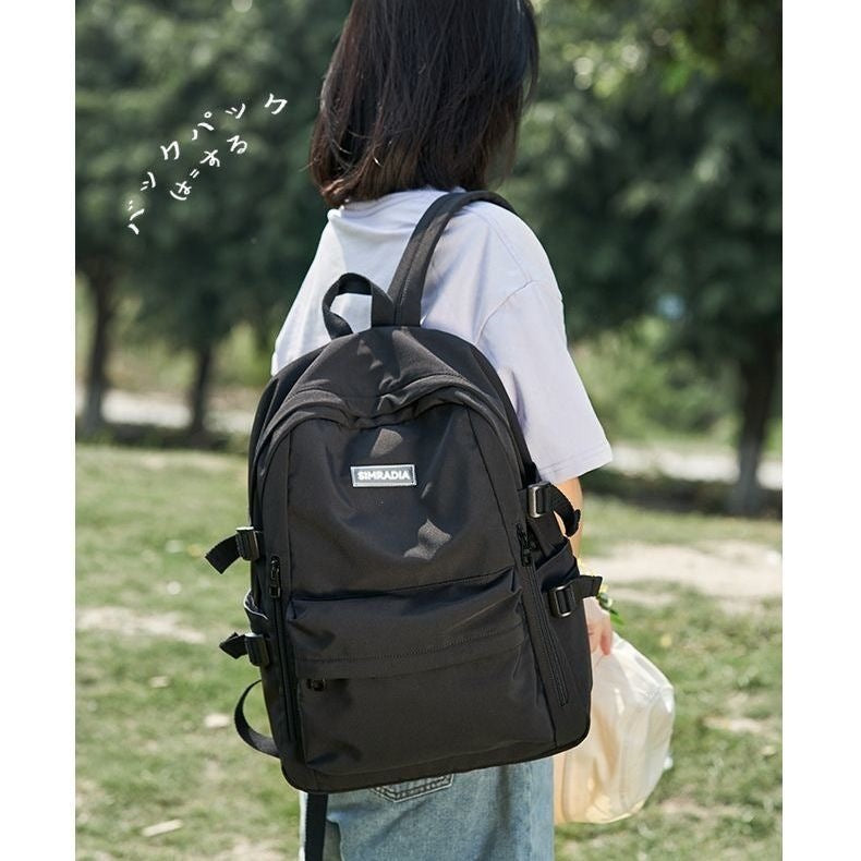Fashionable backpack with versatile compartments Bowlift