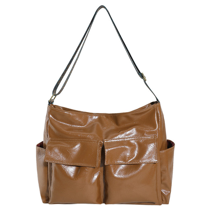 Multifunctional Shoulder Bag With Innovative Compartment System Bowlift