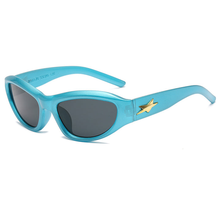 Women's elegant plastic sunglasses in contemporary design Bowlift