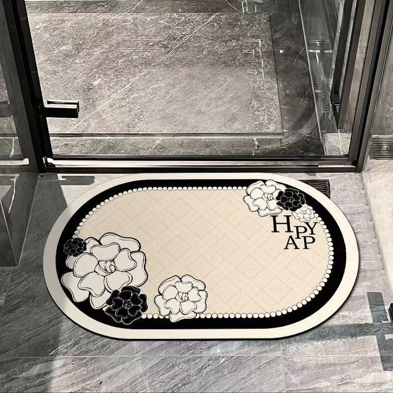 Elegant Round Entrance Mat