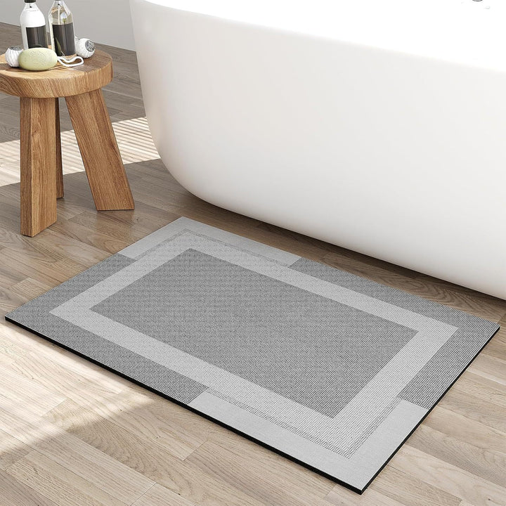 Modern Geometric Bathroom Mat Bowlift