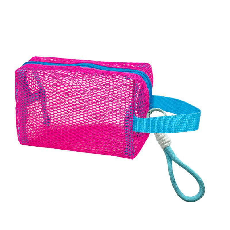 Versatile Beach Bag In Airy Mesh Design Bowlift
