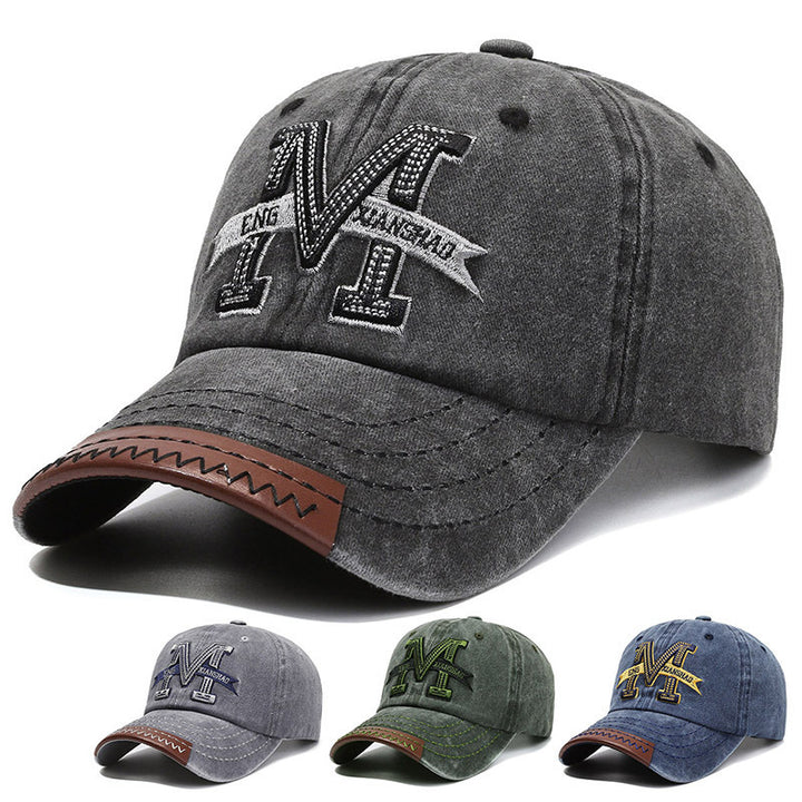 Men's Vintage Embroidered Baseball Hat Bowlift