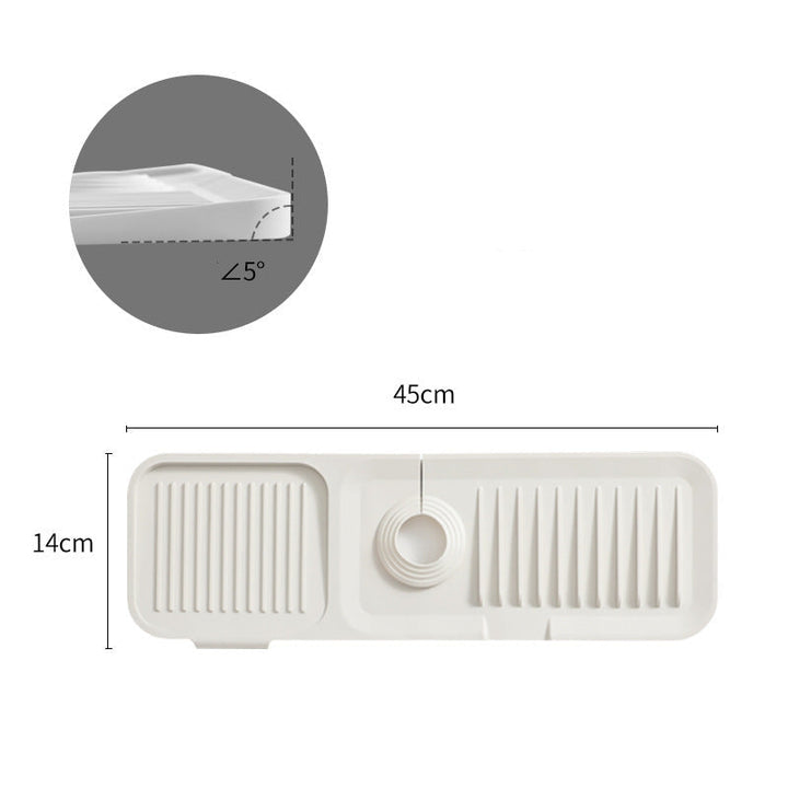 BowLift | Silicone Splash Guard Drain Mat