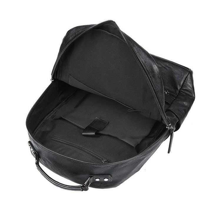 Premium Leather Backpack Bowlift