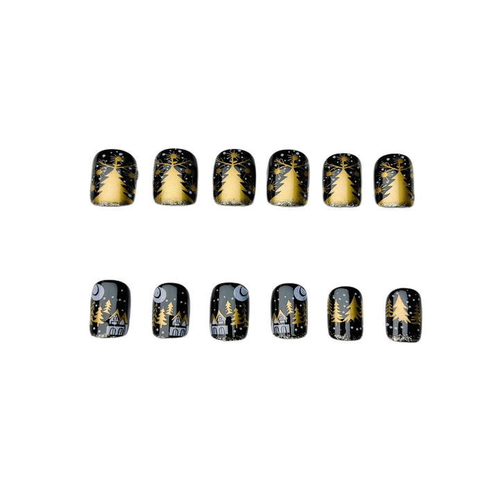 Elegant Winter Nail Art Bowlift