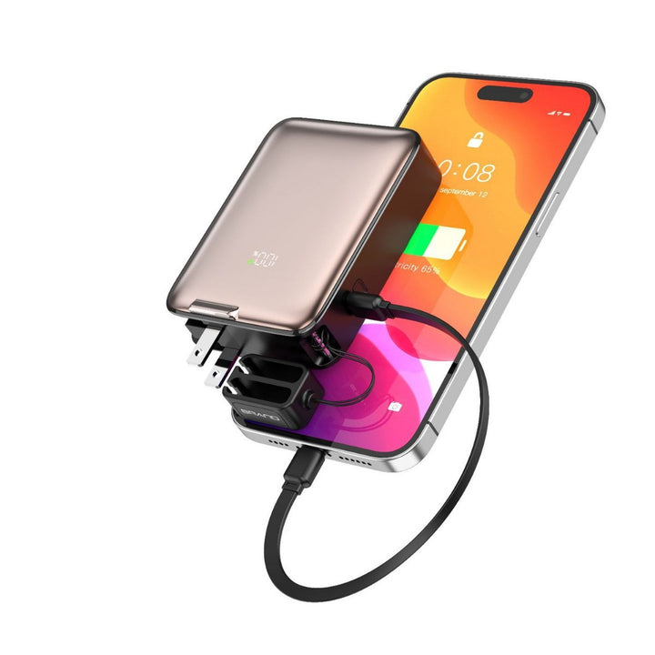 Multifunctional chargers with integrated cable management Bowlift