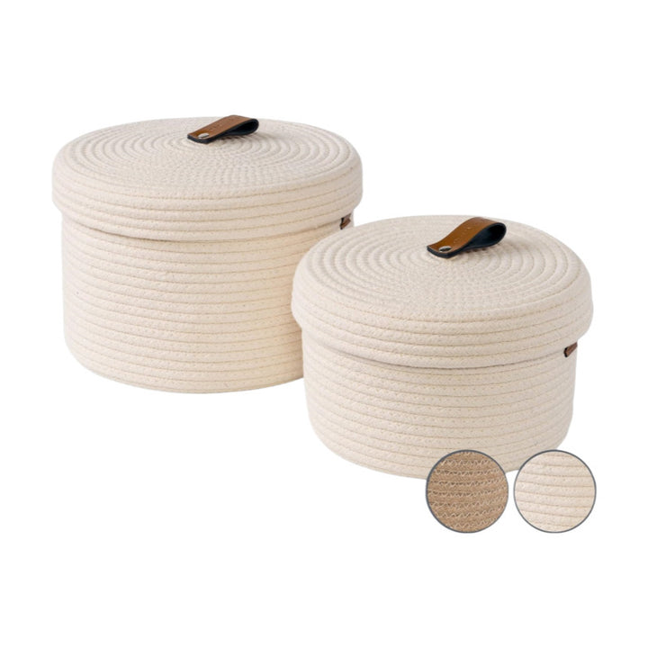 Ladies stylish and versatile storage basket set Bowlift