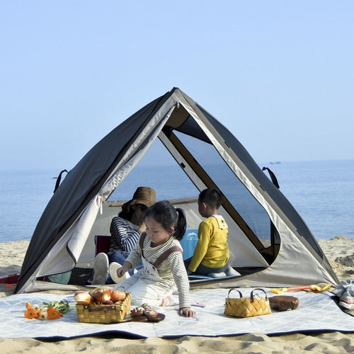Large Air Tent with Innovative Quick Setup and Breathability Bowlift