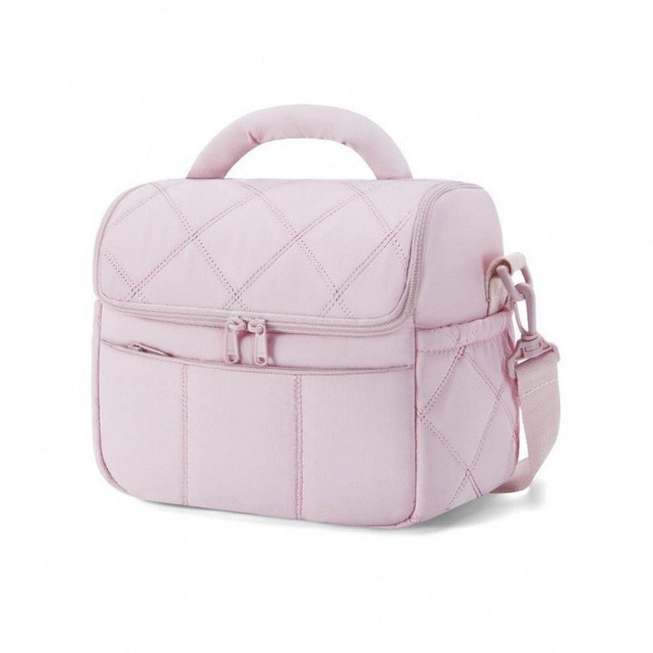 Stylish cosmetic bag with removable shoulder strap Bowlift