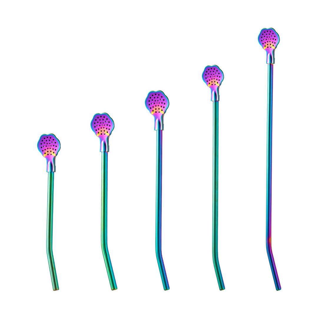 Stylish teaspoons with practical drainage holes Bowlift
