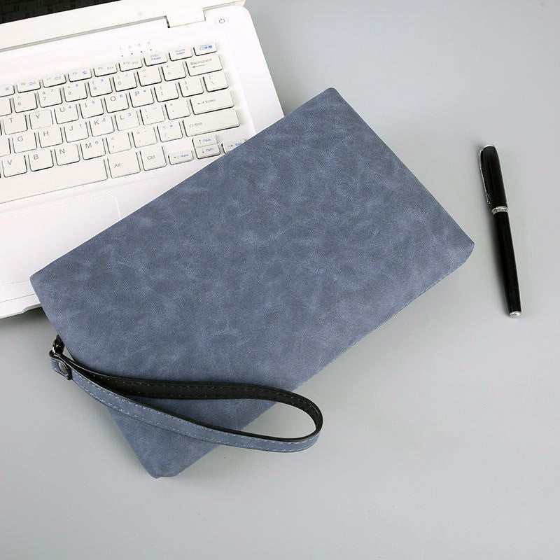 Premium Soft Faux Leather Zip Pouch Bowlift