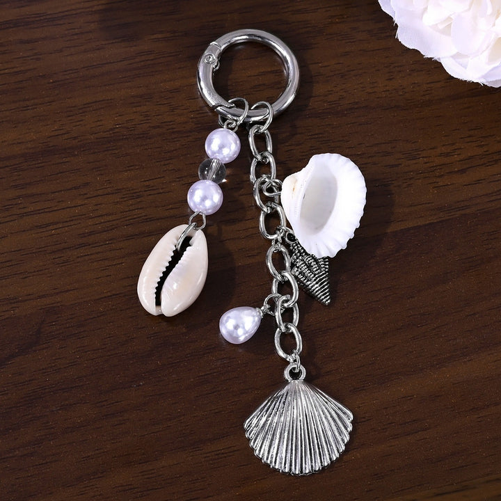 Keychain with Maritime Star Motif Bowlift