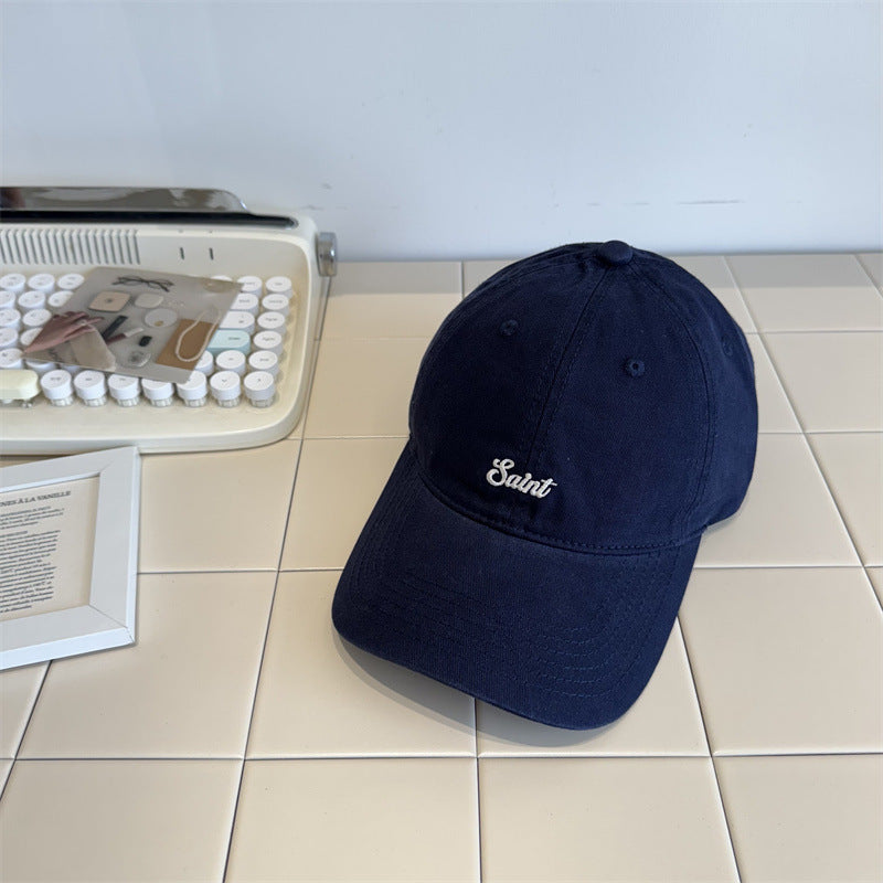 Women's Vintage-Inspired Casual Twill Cap Bowlift