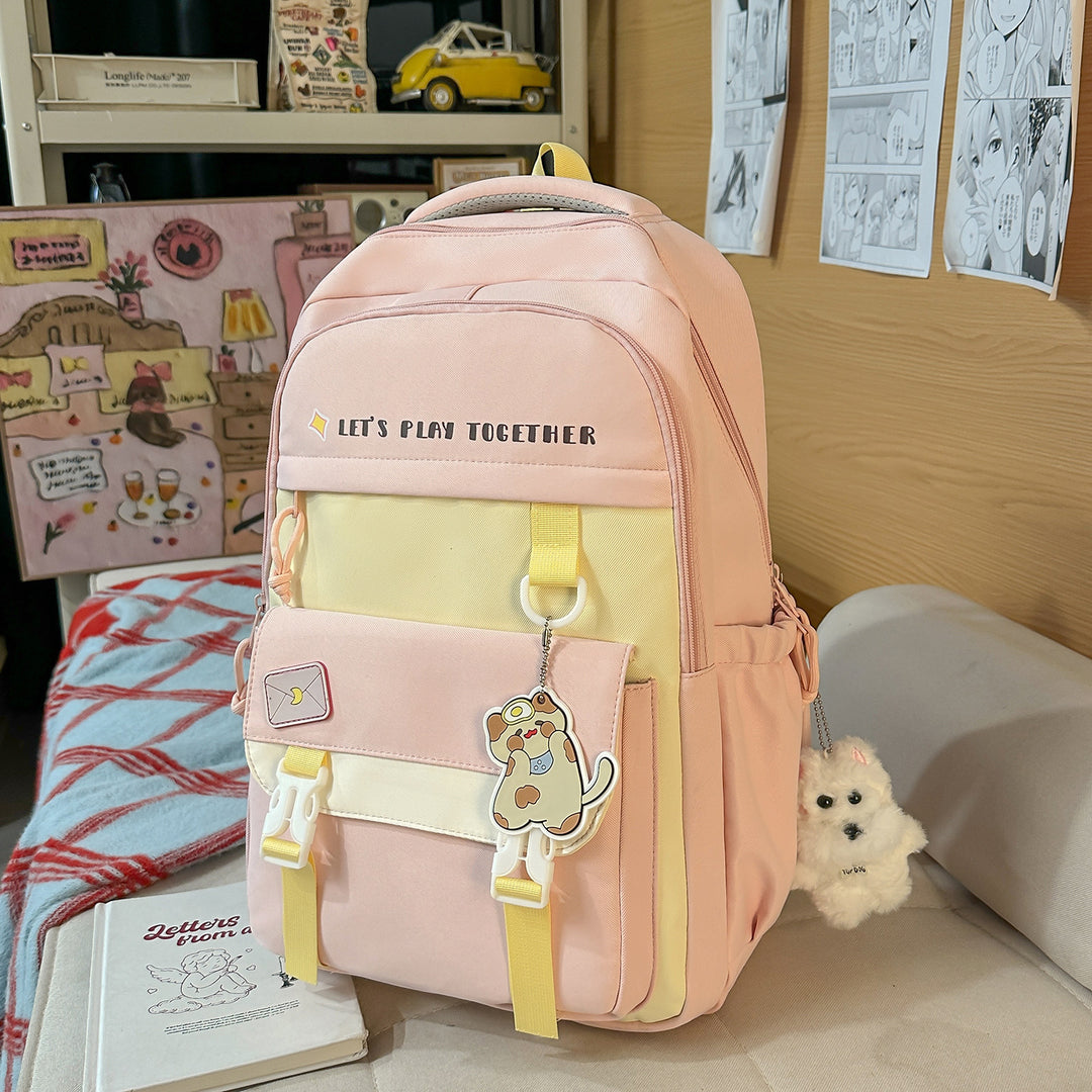 Backpack with Playful Design and Innovative Compartments Bowlift