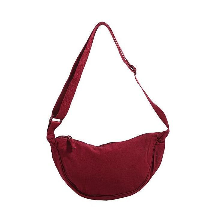 Shoulder bag with adjustable shoulder strap and practical compartments Bowlift