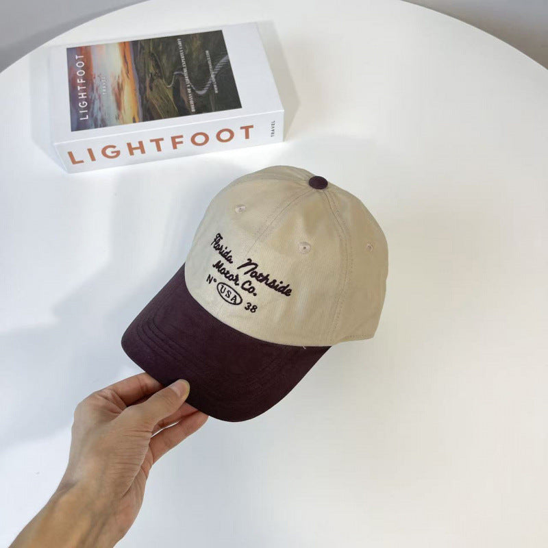 Men's Vintage-Inspired Cotton Baseball Cap Bowlift